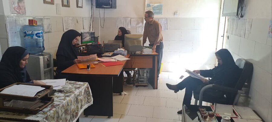 شهریار | بازدید سرزده تیم نظارت بهزیستی شهرستان از مرکز توانبخشی معلولین ذهنی دختران بالای ۱۴ سال
