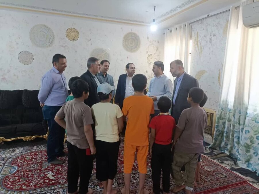 بازدید مدیران شرکت نفت و گاز کارون از مراکز تحت نظارت بهزیستی اهواز بازدید مدیران شرکت نفت و گاز کارون از مراکز تحت نظارت بهزیستی اهواز