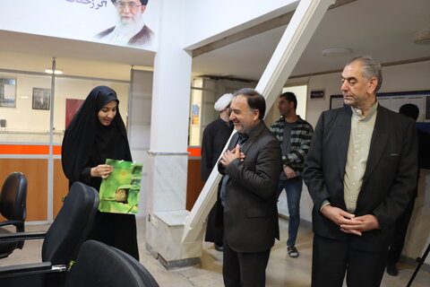 گزارش تصویری ا تقدیر از خبرنگاران واحد خبر صداوسیمای استان مرکزی شبکه آفتاب