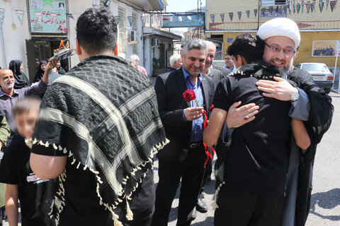 گزارش تصویری | استقبال مدیرکل بهزیستی گیلان از فرزندان تحت حمایت بهزیستی در خانه شبانه روزی مژدهی رشت