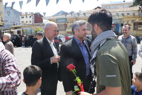 گزارش تصویری | استقبال مدیرکل بهزیستی گیلان از فرزندان تحت حمایت بهزیستی در خانه شبانه روزی مژدهی رشت