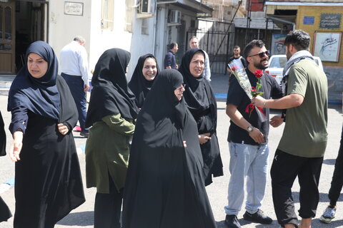 گزارش تصویری | استقبال مدیرکل بهزیستی گیلان از فرزندان تحت حمایت بهزیستی در خانه شبانه روزی مژدهی رشت