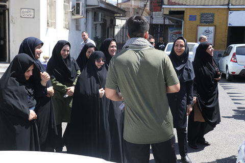 گزارش تصویری | استقبال مدیرکل بهزیستی گیلان از فرزندان تحت حمایت بهزیستی در خانه شبانه روزی مژدهی رشت