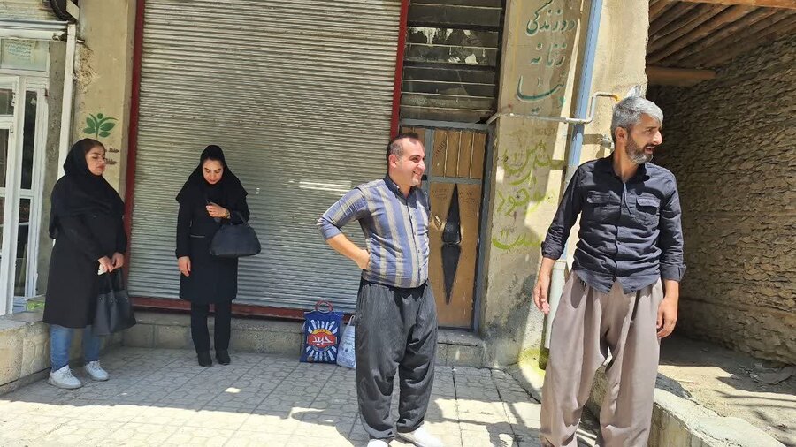 سروآباد | بازدید مدیر اداره بهزیستی شهرستان سروآباد از توانخواهان