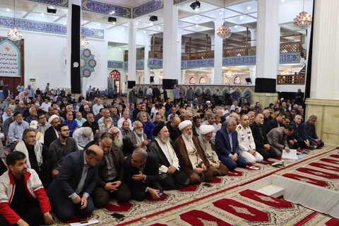 ۶۹۳۶ پروژه عمرانی در طول سه سال گذشته در گیلان افتتاح شد / حضور مدیران اجرایی استان در مصلی نماز جمعه