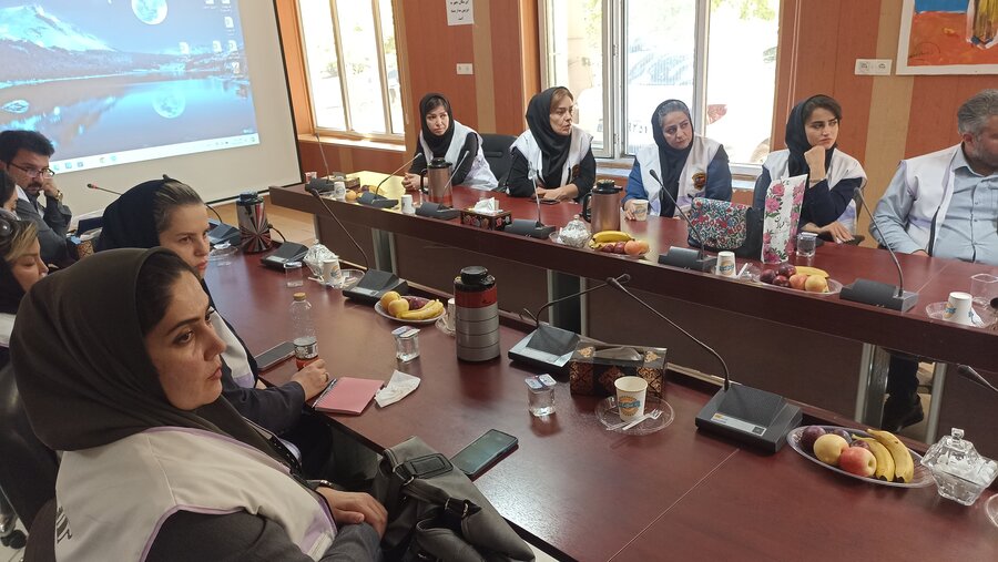 مراسم گرامیداشت سالگرد تاسیس اورژانس اجتماعی در بهزیستی کردستان