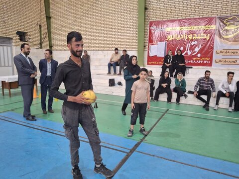 گزارش تصویری ا برگزاری جشنواره بازی‌های بومی محلی درقالب برنامه cbr ( توانبخشی مبتنی بر جامعه معلولین روستایی) در شهرستان دلیجان