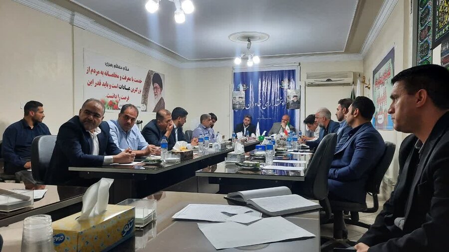 | جلسه مناسب سازی معابر و اماکن عمومی بخش خاوران | جلسه مناسب سازی معابر و اماکن عمومی بخش خاوران