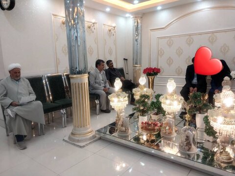 جشن ازدواج ۲ تن از معلولین تحت حمایت بهزیستی شهرستان بیرجند برگزار شد