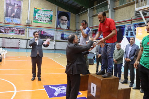 گزارش تصویری ا برگزاری جشنواره ورزش و بازیهای بومی و محلی ویژه افراد دارای معلولیت  مناطق روستایی بهزیستی استان مرکزی