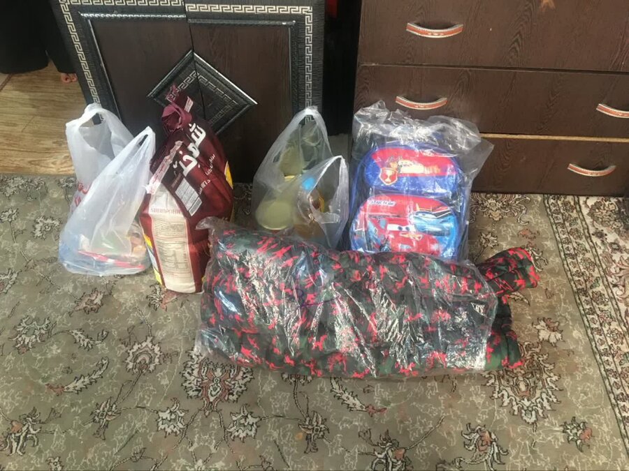 بازدید از منزل بانوی سرپرست خانواده و تکریم ایتام بازدید از منزل بانوی سرپرست خانواده و تکریم ایتام