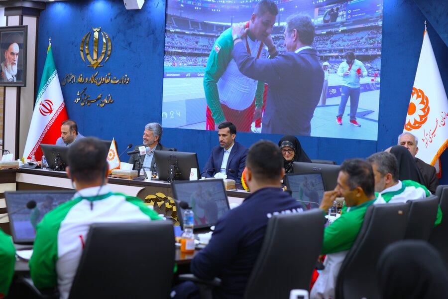 آیین تجلیل از قهرمانان و مدال آوران پارالمپیک 2024 پاریس آیین تجلیل از قهرمانان و مدال آوران پارالمپیک 2024 پاریس