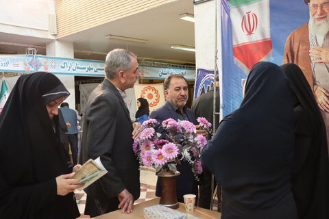 گزارش تصویری ا بازدید دکتر جمالیان نماینده مردم شریف اراک ، کمیجان  وخنداب در جلس شورای اسلامی و هیات همراه از نمایشگاه کنترل خشم