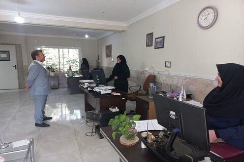 گزارش تصویری| بازدید سرزده مدیرکل بهزیستی از مرکز تامین توسعه خدمات بهزیستی شهید فیاض بخش