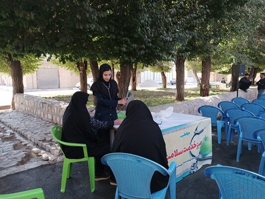 بویین میاندشت| همایش پیادهروی شهروندان ارشد با شعار سالمندی فعال، فردایی بهتر