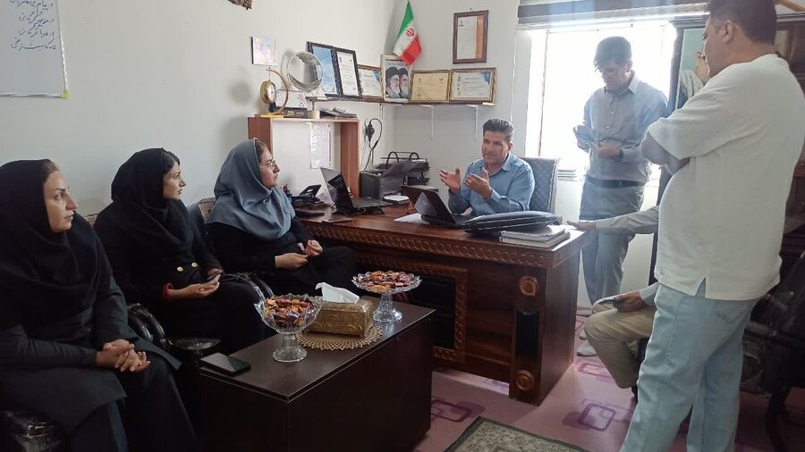 کامیاران | بازدید کارشناسان شبکه بهداشت و درمان و ستاد مبارزه با مواد مخدر از کمپ رهایی از اعتیاد