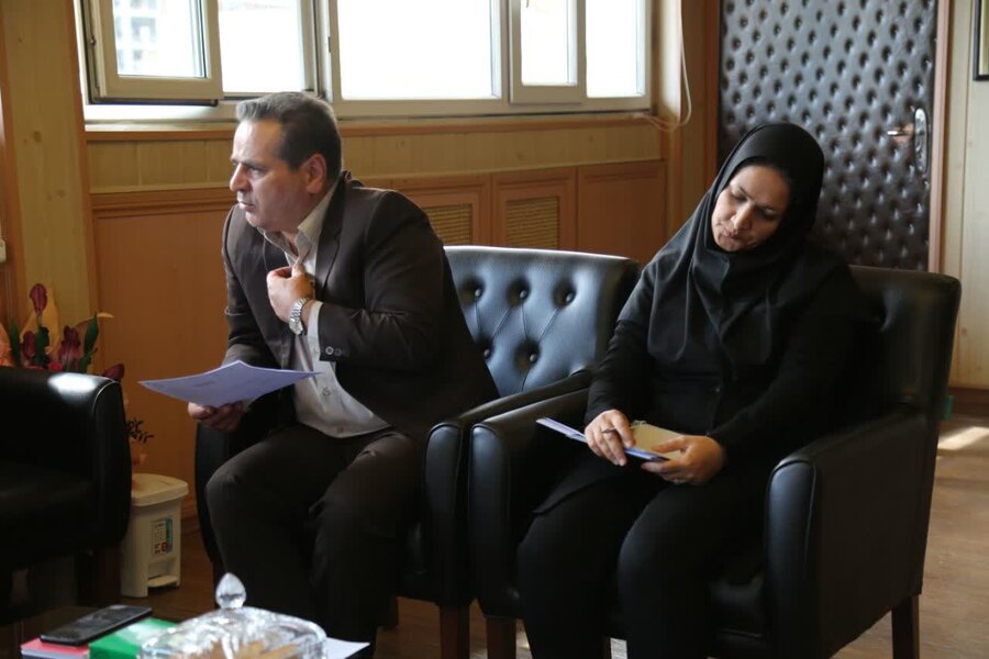 سنندج | نشست مشترک اداره کل بهزیستی و بنیاد مسکن انقلاب اسلامی