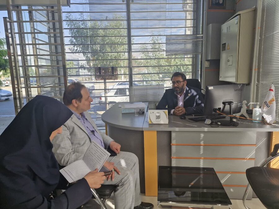 دیدار مدیر بهزیستی شهرستان کرج با بانک های عامل دیدار مدیر بهزیستی شهرستان کرج با بانک های عامل