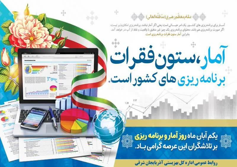 اینفوگرافی| آمار، ستون فقرات برنامه ریزی های کشور