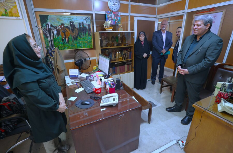 دیدار ریاست سازمان با همکاران معاونت توانبخشی دیدار ریاست سازمان با همکاران معاونت توانبخشی