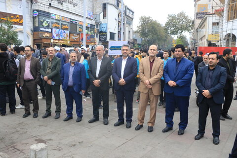 گزارش تصویری | حضور کارکنان بهزیستی گیلان در راهپیمایی یوم الله ۱۳ آبان روز ملی مبارزه با استکبار جهانی