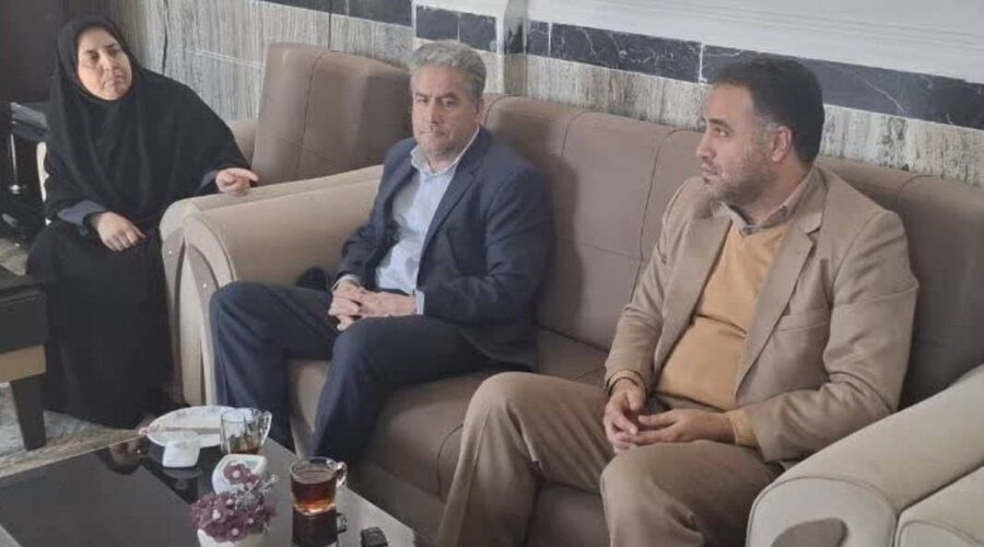 بازدید مدیر کل بهزیستی آذربایجان غربی از مرکز نگهداری معلولین در میاندوآب