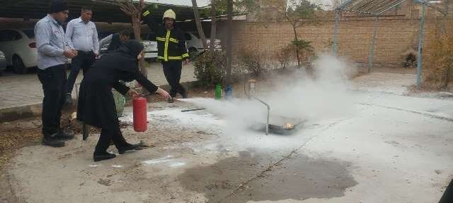 آران و بیدگل | آموزش ایمنی واطفاء حریق در خانه کودک و نوجوان