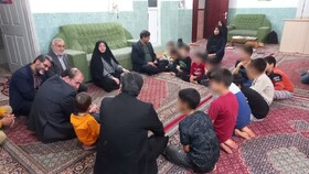 حضور مدیرکل بهزیستی مازندران در خانه کودک و نوجوان امام علی(ع) شهرستان بابل