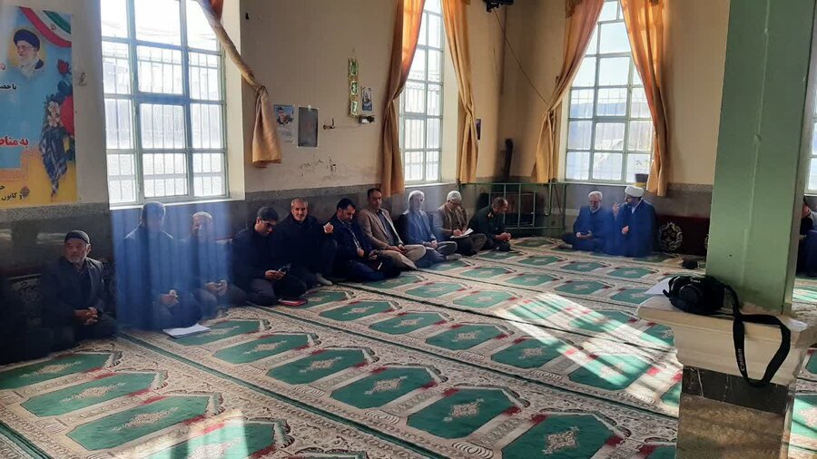 قروه | میز خدمت جهادی در روستای مالوجه