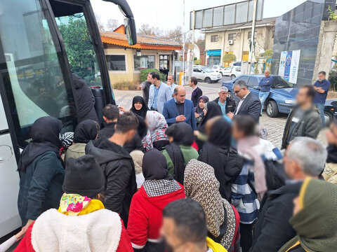 گزارش تصویری | اعزام کاروان زیارتی خانواده محور ویژه توانخواهان زیارت اولی اداره کل بهزیستی گیلان به مشهد مقدس