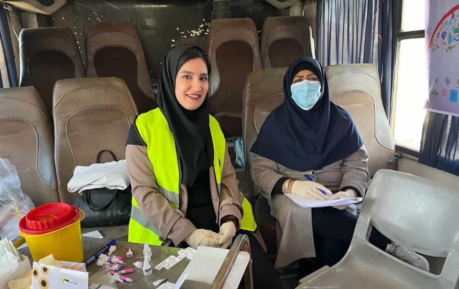 من هم تست اچ ای وی میدهم