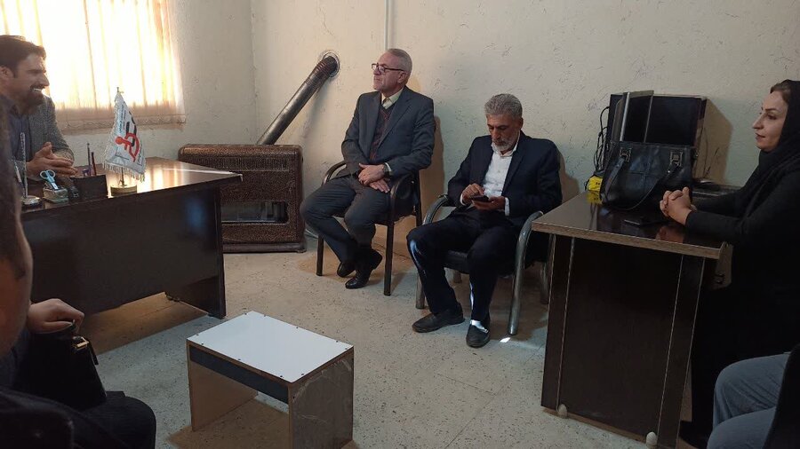 بازدید فرماندار کامیاران از انجمن حمایت از حقوق معلولین توسکا