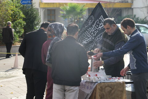 برگزاری آیین وداع و تشییع شهید گمنام دفاع مقدس در اداره کل بهزیستی گیلان 