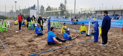 برگزاری دومین دوره مسابقات قهرمانی کشور والیبال نشسته ساحلی به میزبانی منطقه آزاد انزلی