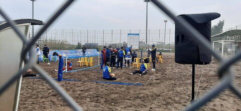 برگزاری دومین دوره مسابقات قهرمانی کشور والیبال نشسته ساحلی به میزبانی منطقه آزاد انزلی