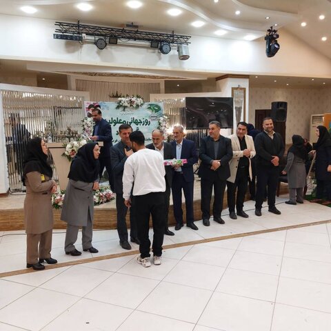 صومعه سرا | مراسم گرامیداشت روز جهانی معلولین در آسایشگاه معلولین فرشتگان غرب گیلان برگزار شد