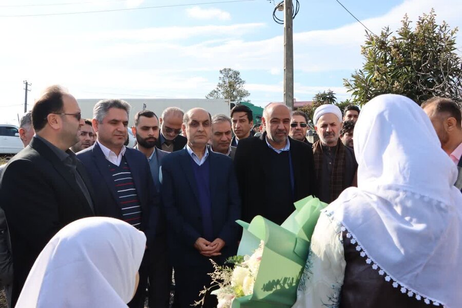 اهداء کلید ۶۴ واحد مسکن به مددجویان بهزیستی گیلان