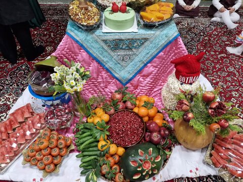 گزارش تصویری جشن یلدا در شیرخوارگاه امام علی علیه السلام