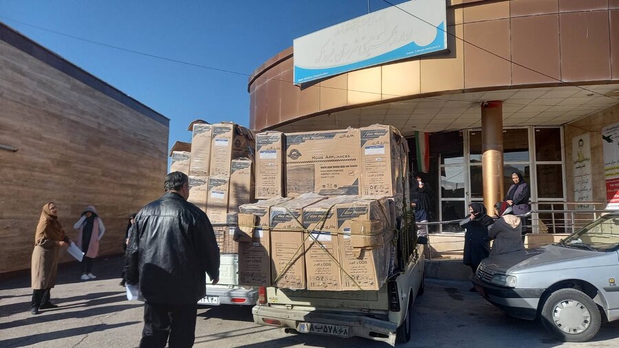 فیروزکوه | اهدای ۵۰ دستگاه بخاری گازی فیروزکوه | اهدای ۵۰ دستگاه بخاری گازی