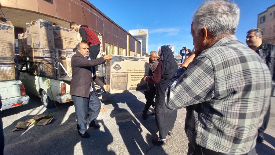 فیروزکوه | اهدای ۵۰ دستگاه بخاری گازی فیروزکوه | اهدای ۵۰ دستگاه بخاری گازی