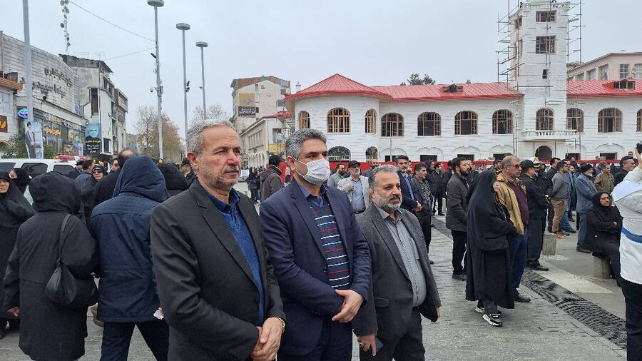 اجتماع مردمی حماسه ۸ دی در گیلان آغاز شد