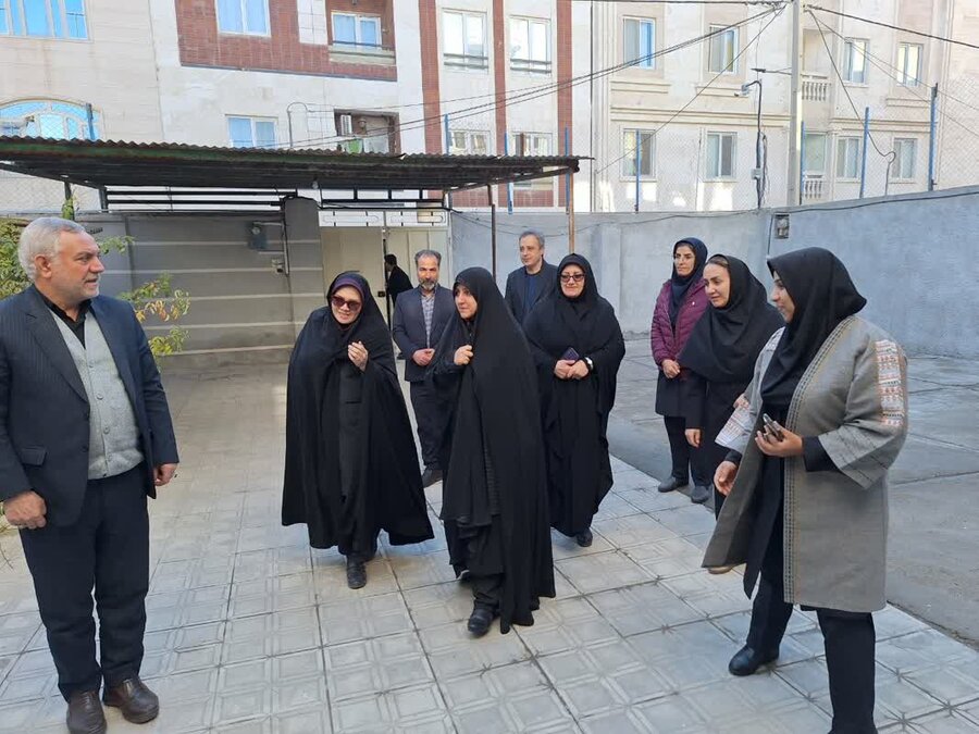 بازدید معاون رئیس جمهور در امور زنان و خانواده از مراکز آسیب و اورژانس اجتماعی بهزیستی خراسان شمالی
