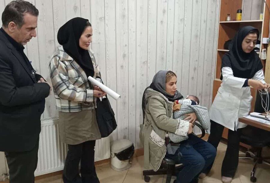 ملارد | بازدید کارشناسان بهزیستی از پایگاههای طرح غربالگری شنوایی سنجی