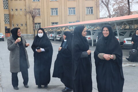 گزارش تصویری ا مراسم استقبال  تعداد ۸۸ نفر از افراد دارای معلولیت و مددجویان تحت پوشش بهزیستی استان مرکزی زائرین کربلای معلی