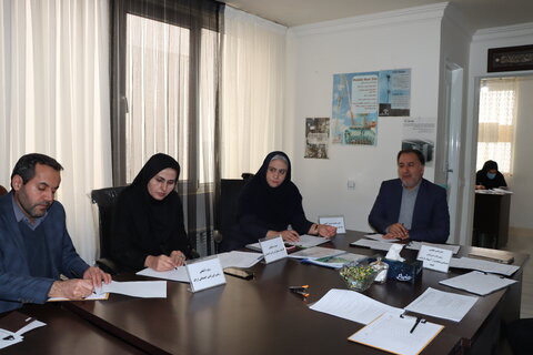 گزارش تصویری ا مصاحبه تخصصی کارشناسان اورژانس اجتماعی شهرستان های زرندیه ، خنداب و محلات