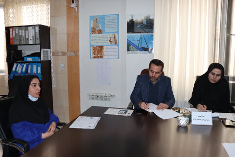 گزارش تصویری ا مصاحبه تخصصی کارشناسان اورژانس اجتماعی شهرستان های زرندیه ، خنداب و محلات