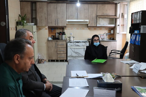 گزارش تصویری ا مصاحبه تخصصی کارشناسان اورژانس اجتماعی شهرستان های زرندیه ، خنداب و محلات