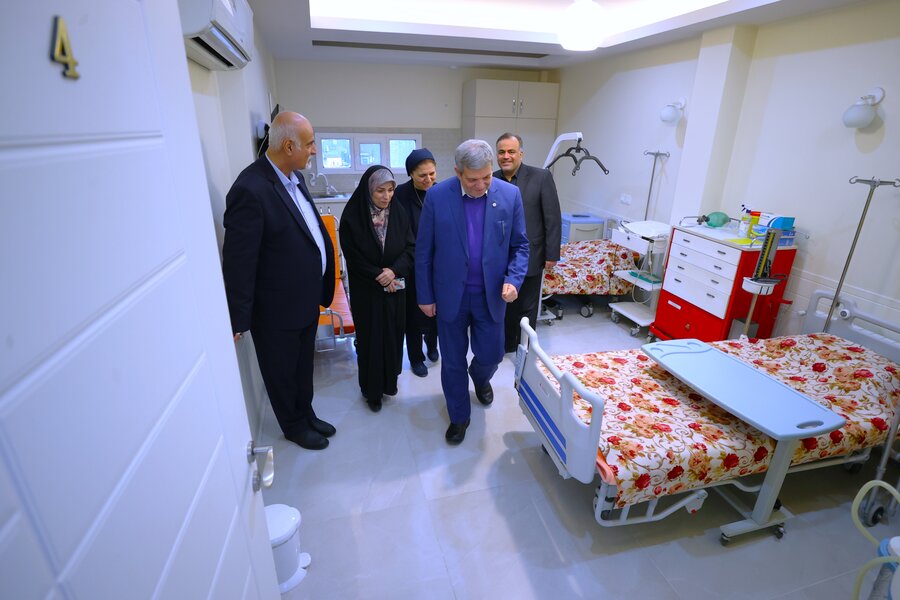 بازدید از مرکز سالمندان حضرت مریم (ص)