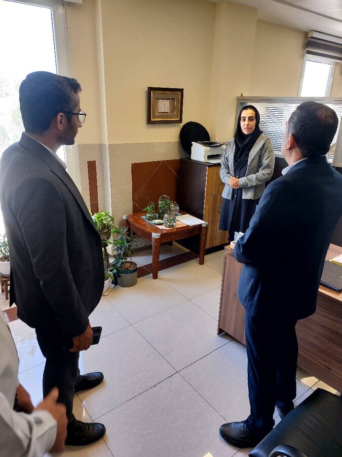 بازدید دادستان عمومی و انقلاب جزیره کیش از اداره بهزیستی منطقه آزاد کیش بازدید دادستان عمومی و انقلاب جزیره کیش از اداره بهزیستی منطقه آزاد کیش