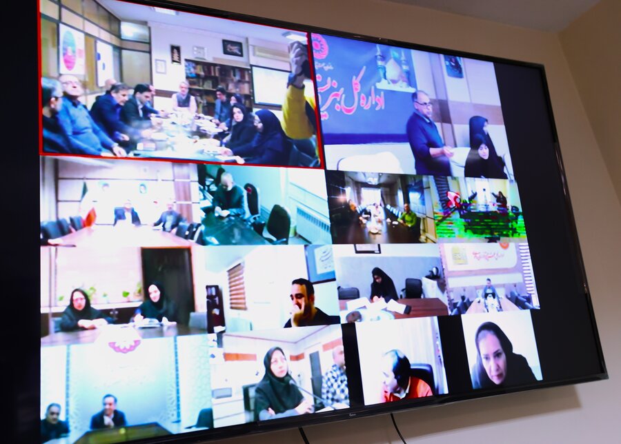 جلسه ویدئو کنفرانس معاونت سلامت اجتماعی جلسه ویدئو کنفرانس معاونت سلامت اجتماعی